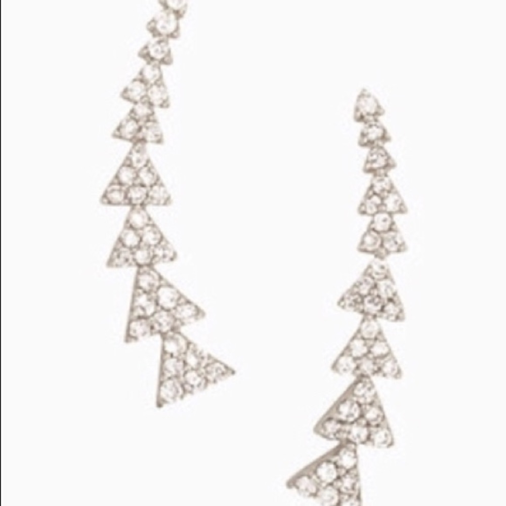 Stella & Dot ear climbers earrings